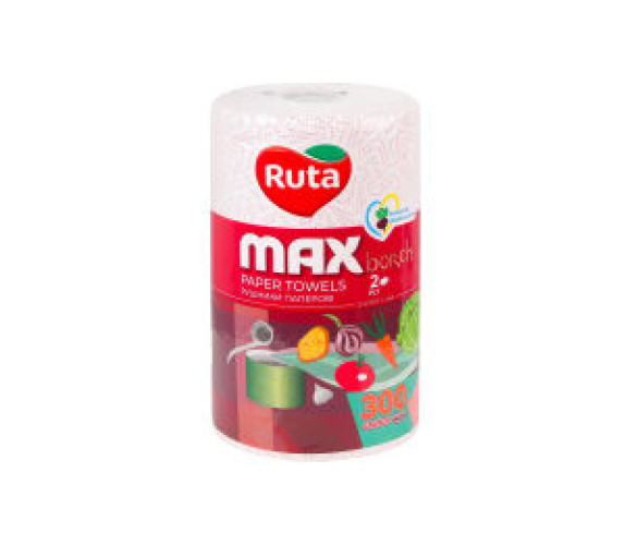 Рушник о/р Ruta Max 2 шар 300 відр