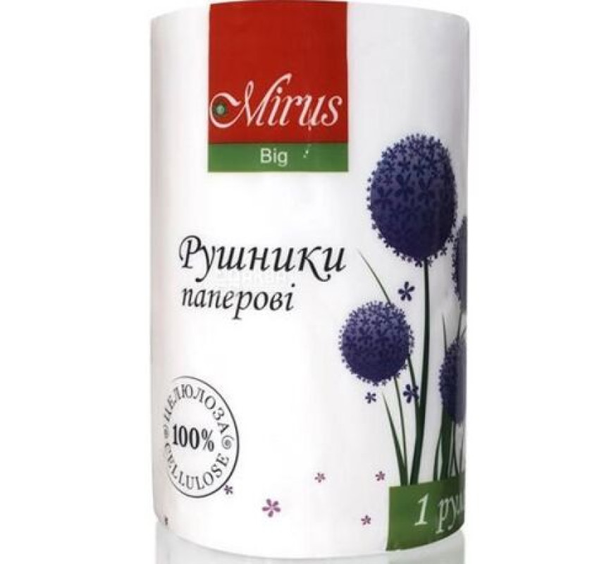 Полотенце о/р Мірус Big 180 истов 1рул