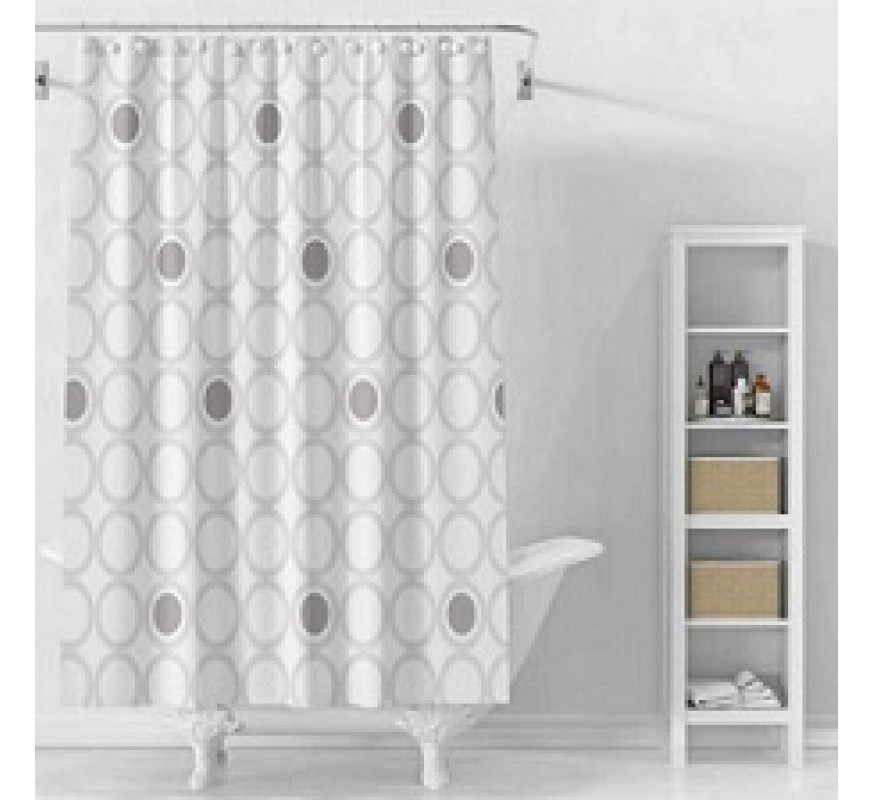Штори для ванни 180х180 EcoFabric EF-1803-D