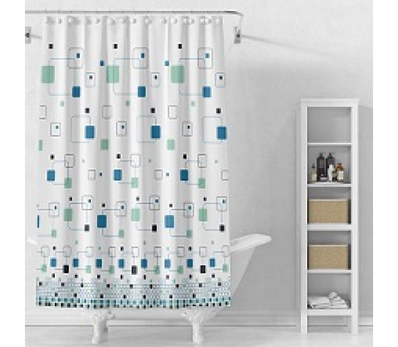 Штори для ванни 180х180 EcoFabric EF-1803-В Штори для ванни 180х180 EcoFabric EF-1803-В