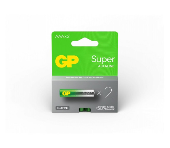Батарейки GP Super alkaline LR-06 2 шт/уп блистер