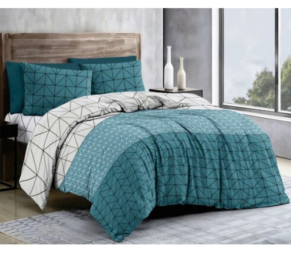 Постіль Pretty Євро б/к нав 2*50х70 Геометрія Постіль Pretty Євро б/к нав 2*50х70 Геометрія