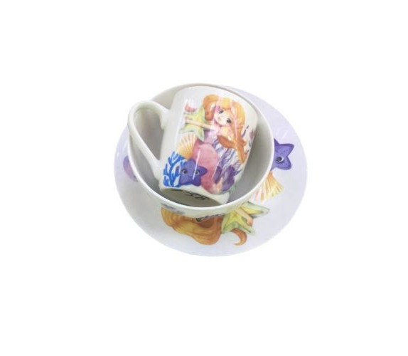 Набір дитяч посуду 3 пр Mermaid R40636