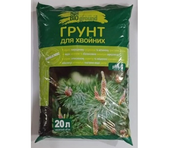Грунт  Квитка Хвоя  20 л "BIOground"