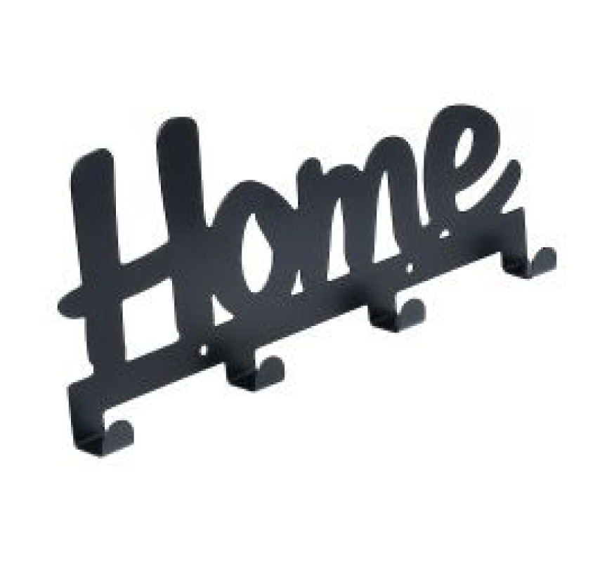 Вішалка настіна Home 4 гачка R100827 24*10