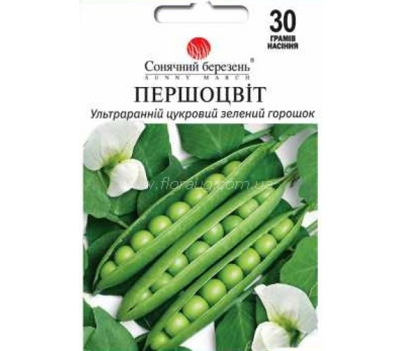 Горох Первоцвет Солн март 30г
