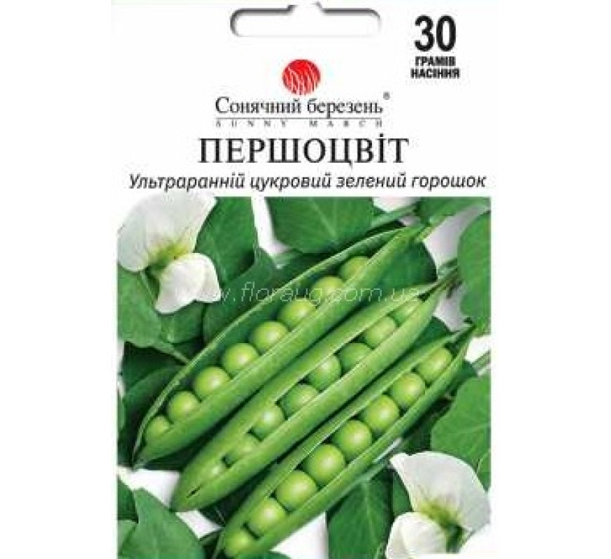 Горох Первоцвет Солн март 30г