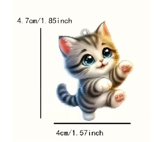 Брелок 2Д Т Миле котеня
