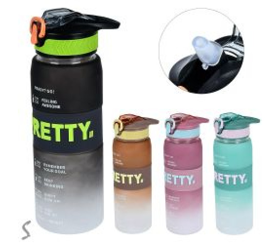 Пляшка для води Стенсон 800мл Pretty R99278 спорт Пляшка для води Стенсон 800мл Pretty R99278 спорт