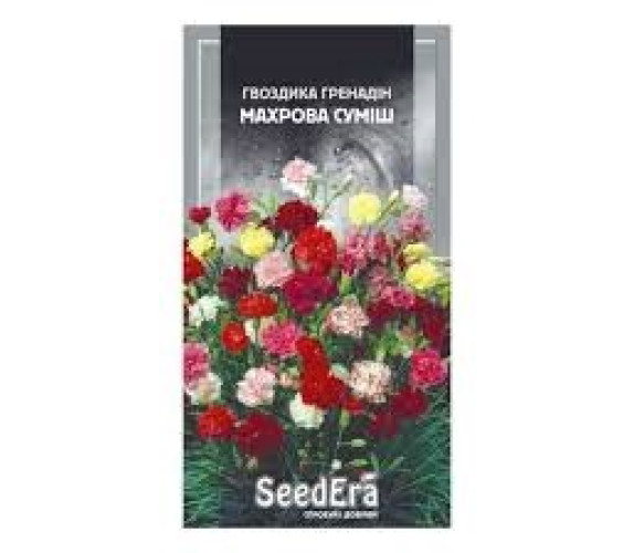 Гвоздика садова Гренадін махр суміш Seedera 0,2 г