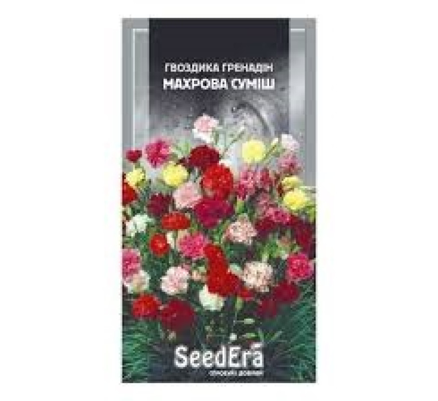 Гвоздика садова Гренадін махр суміш Seedera 0,2 г