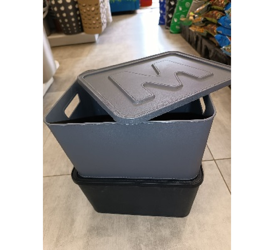 Кошик Moda 8л з кришкою LV-391 НЕ