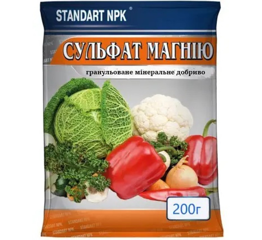 Сульфат магния 200 г Standart NPK
