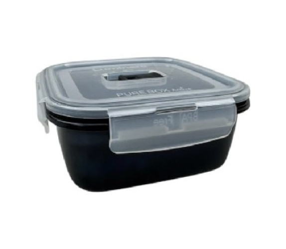 Лоток Люминарк Pure Box active black квадр 760мл