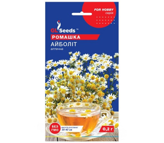 Ромашка лікарська Айболіт GL Seeds 0,2 г Ромашка лікарська Айболіт GL Seeds 0,2 г