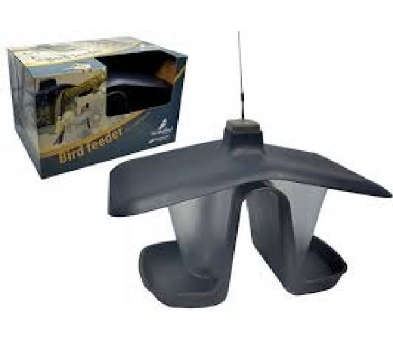 Годівниця для птахів Birdfeed Double антрацит IBFD
