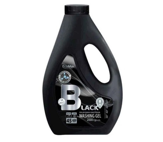 Пральний порошок рідкий Black EcoMax 2л Пральний порошок рідкий Black EcoMax 2л
