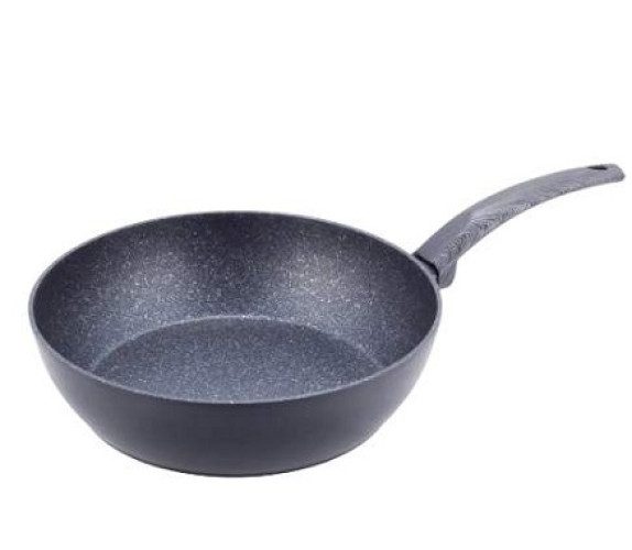 Сковорідка КМ Black Marble 28см 4136 сотейник