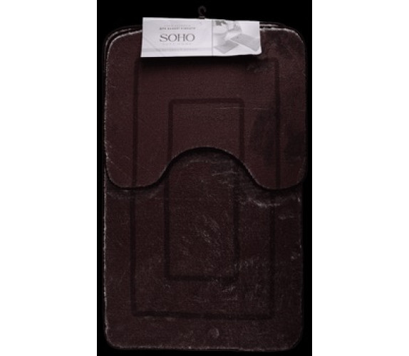 Килимок набір 2-ний SOHO 50*40+50*80см Brown