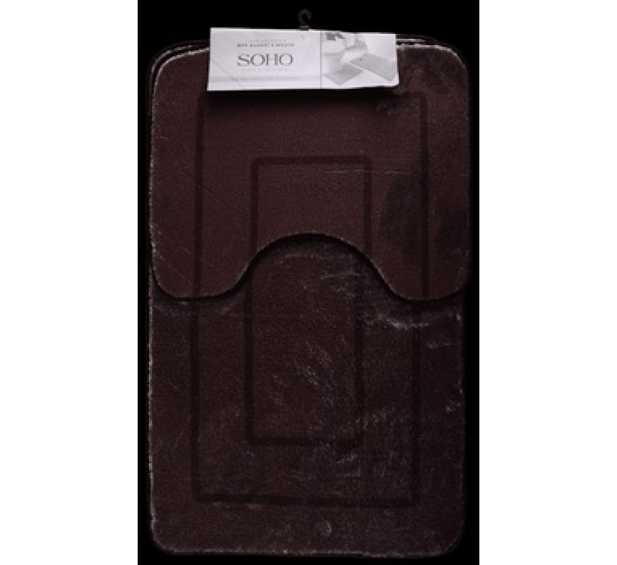 Килимок набір 2-ний SOHO 50*40+50*80см Brown