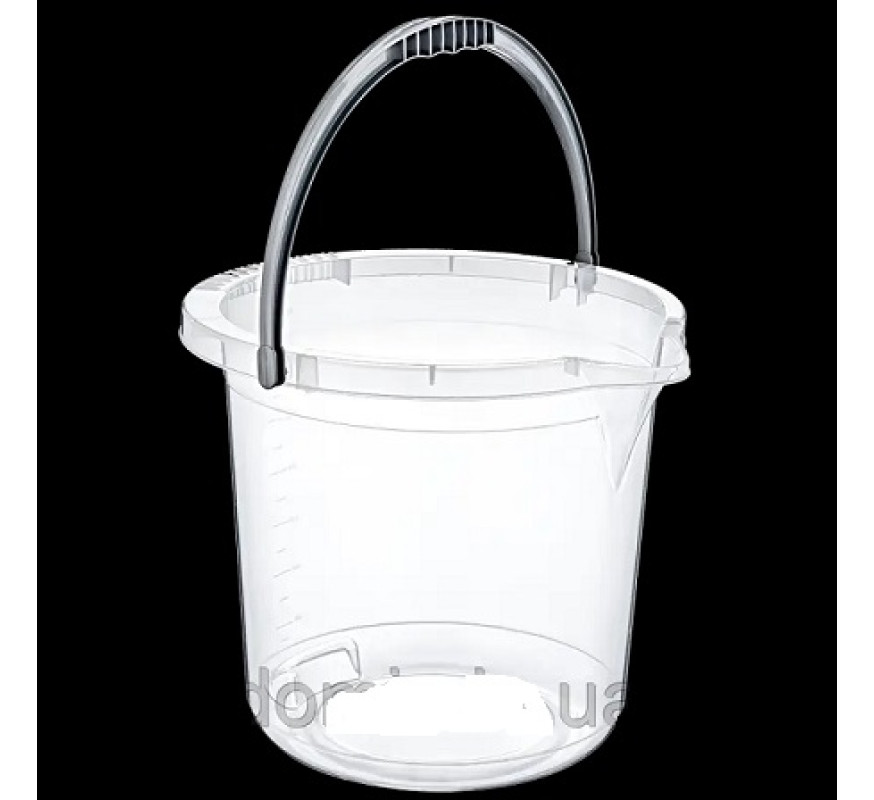 Відро прозоре 14л BeeHome AK432