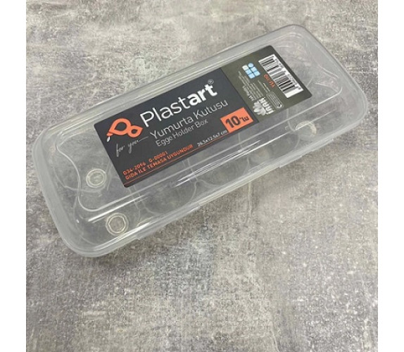 Лоток для яєць на 10шт Plastart YU-110