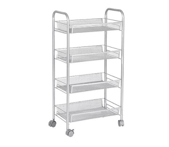 Етажерка мет на колесах М50288-4W 4яр 83*25*44см