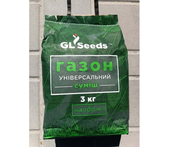 Трава газон Універсальна суміш Seeds ручка 3кг