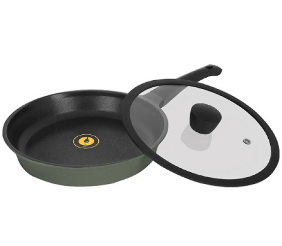 Сковорідка RINGEL Zitrone Olive 24см з кришкою Сковорідка RINGEL Zitrone Olive 24см з кришкою