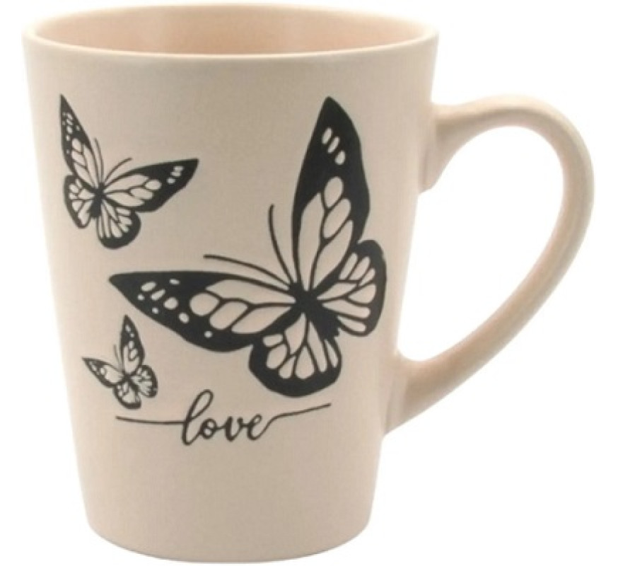 Чашка Milika Butterfly LoftSand 330мл