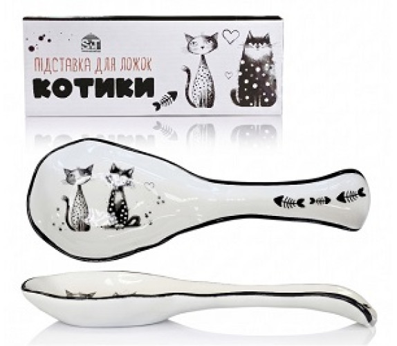 Подставка под ложку SNT Котики 25*9*9см Подставка под ложку SNT Котики 25*9*9см
