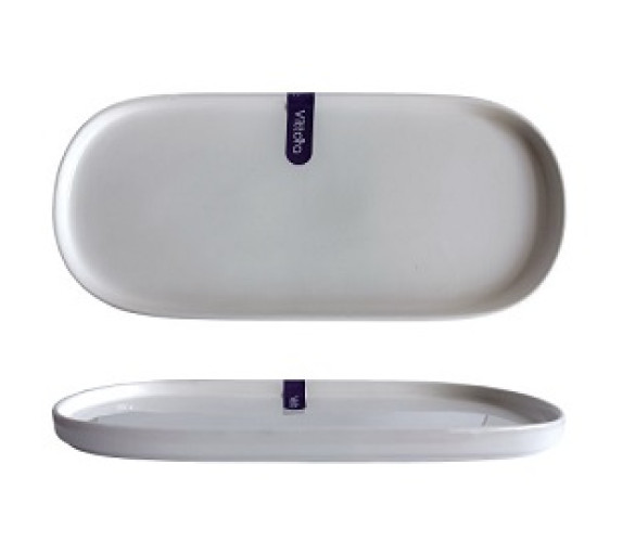 Блюдо Vittora Crem Royale овал 335*148мм 1335CR