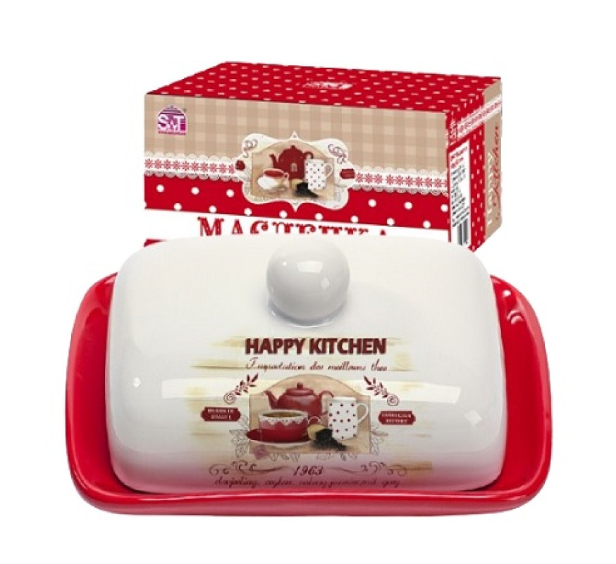 Масленка кер SNT Happy Kitchen 3397-11
