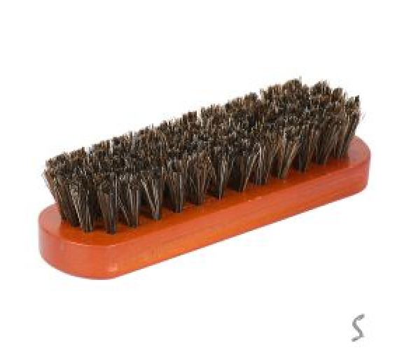 Щітка для взуття з натур ворсом 14*3,5см R32242