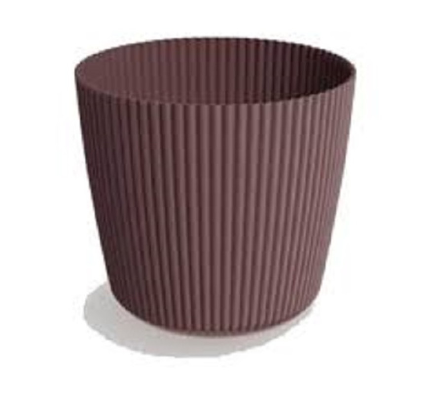 Вазон Milly Round рустик.цегла П 15 DMI150-75587U