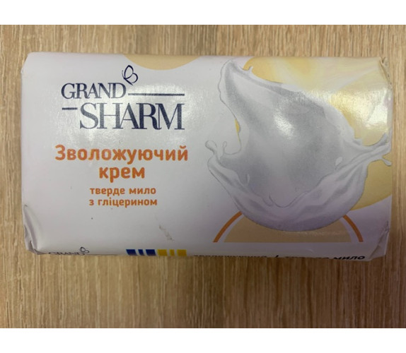 Мило туалетне тверде Grand Sharm 70гр зволож.крем